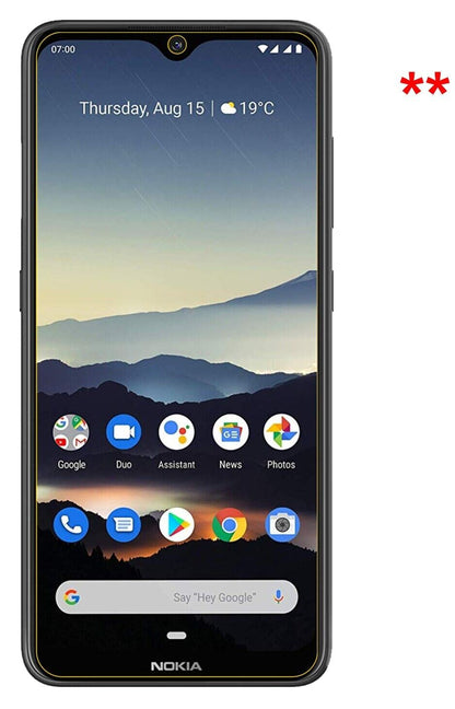 1x 9H Schutzfolie für Nokia 46060 Panzerfolie