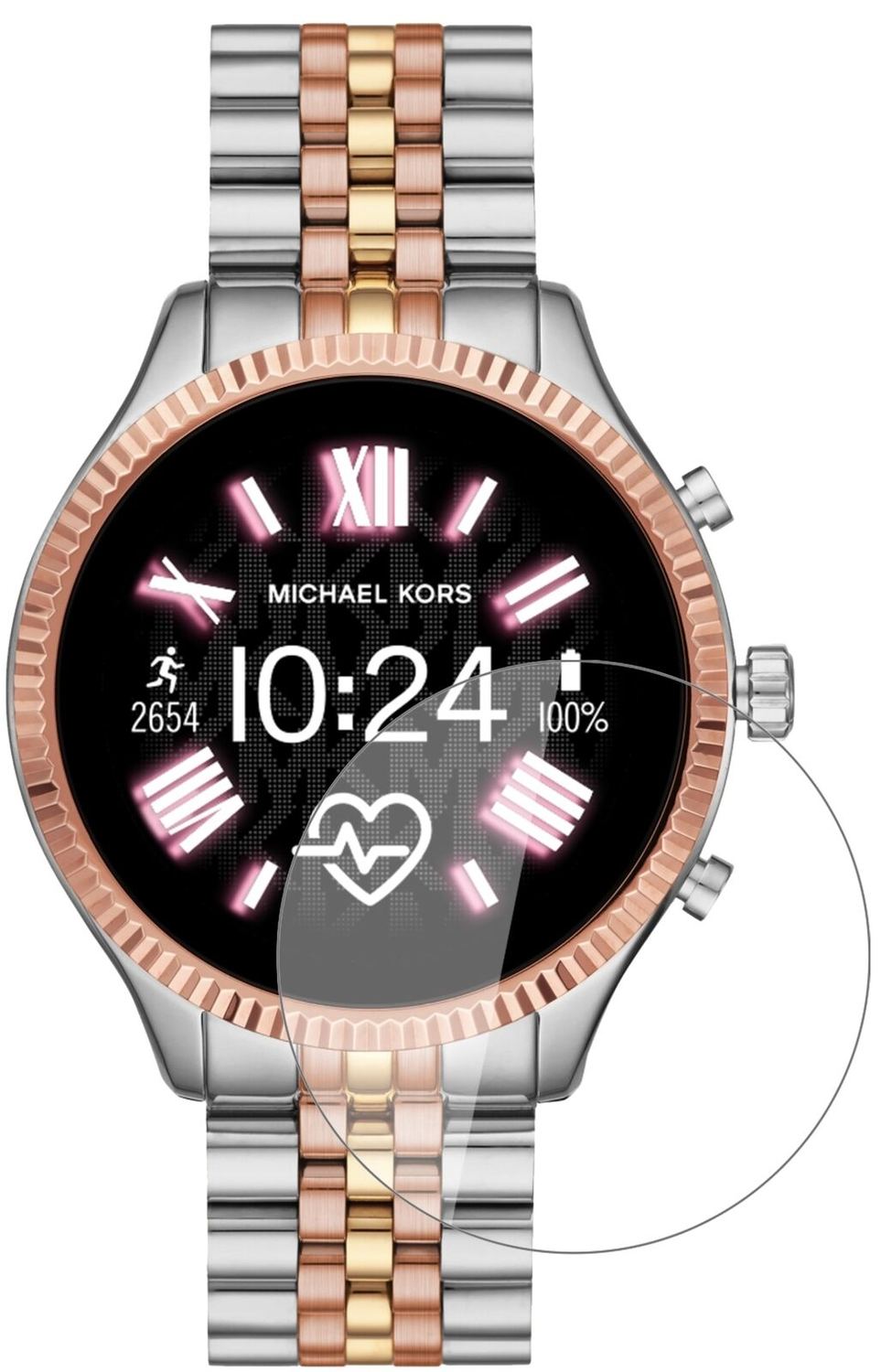 1x 9H Schutzfolie für Michael Kors Lexington 2 Panzerfolie
