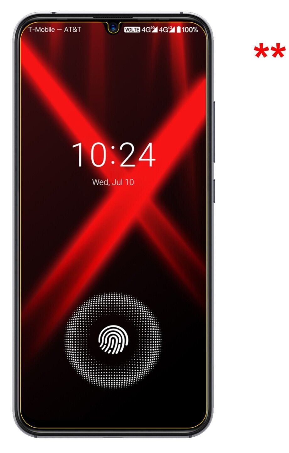 1x 9H Schutzfolie für Umidigi X Panzerfolie