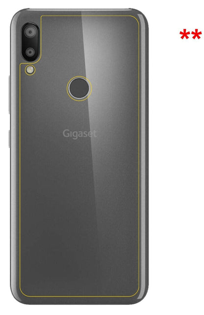 1x 9H Schutzfolie für Gigaset GS190 Rückseite Panzerfolie