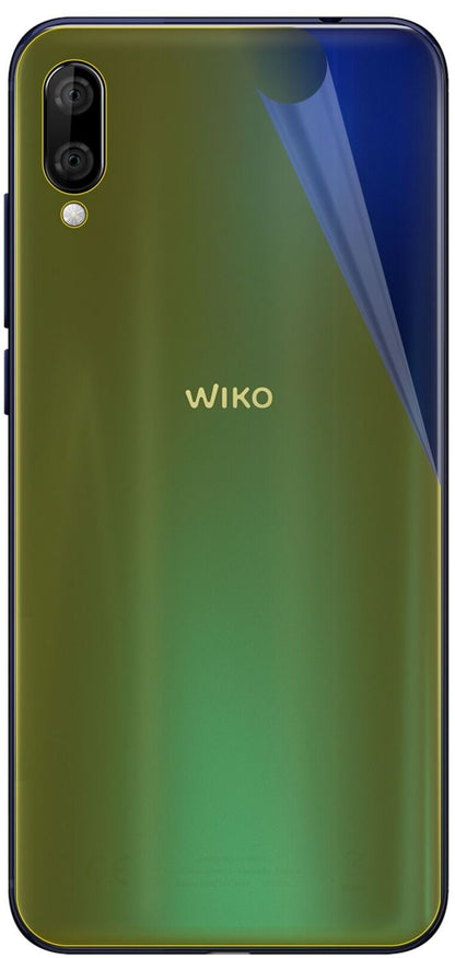 2x 3D Full Cover Schutzfolie für Wiko View 3 Lite Rückseite
