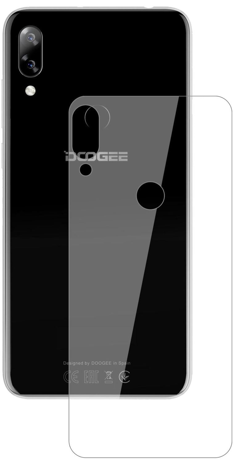 1x 9H Schutzfolie für Doogee N10 Rückseite Panzerfolie