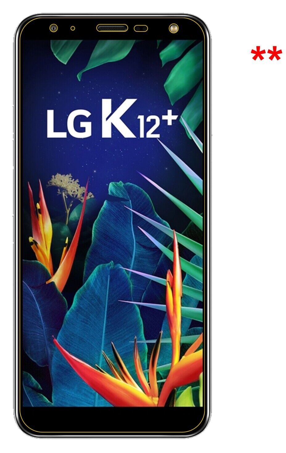 1x 9H Schutzfolie für LG K12 Plus Panzerfolie