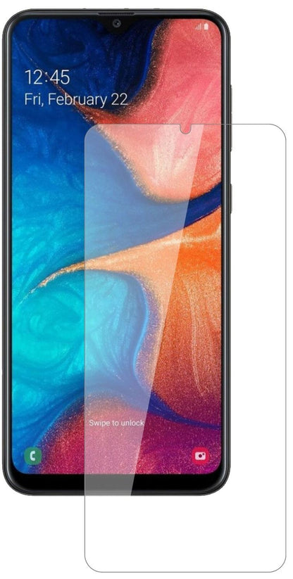 1x 9H Schutzfolie für Samsung Galaxy A20 Panzerfolie