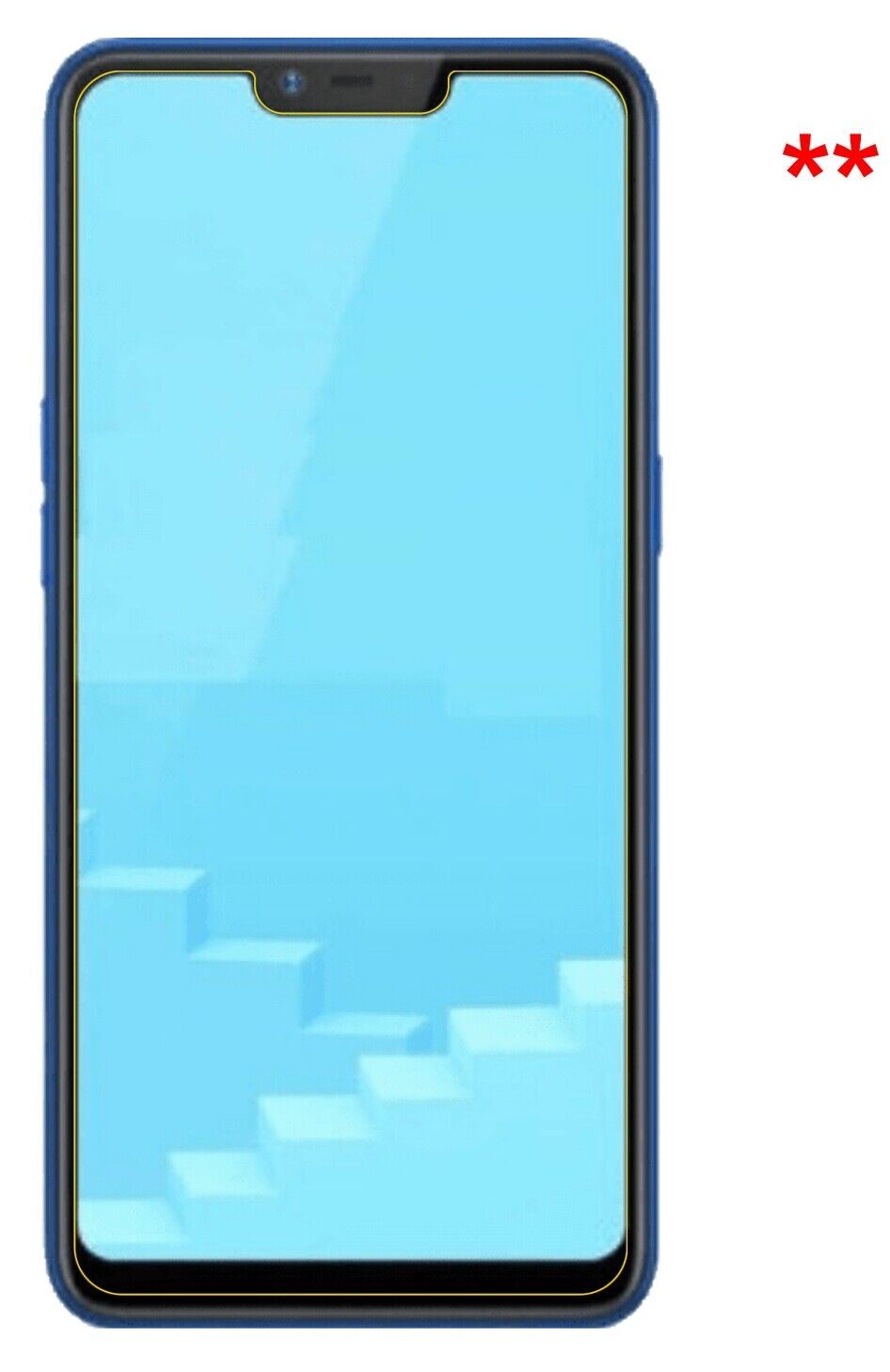 1x 9H Schutzfolie für Oppo Realme C1 (2019) Panzerfolie