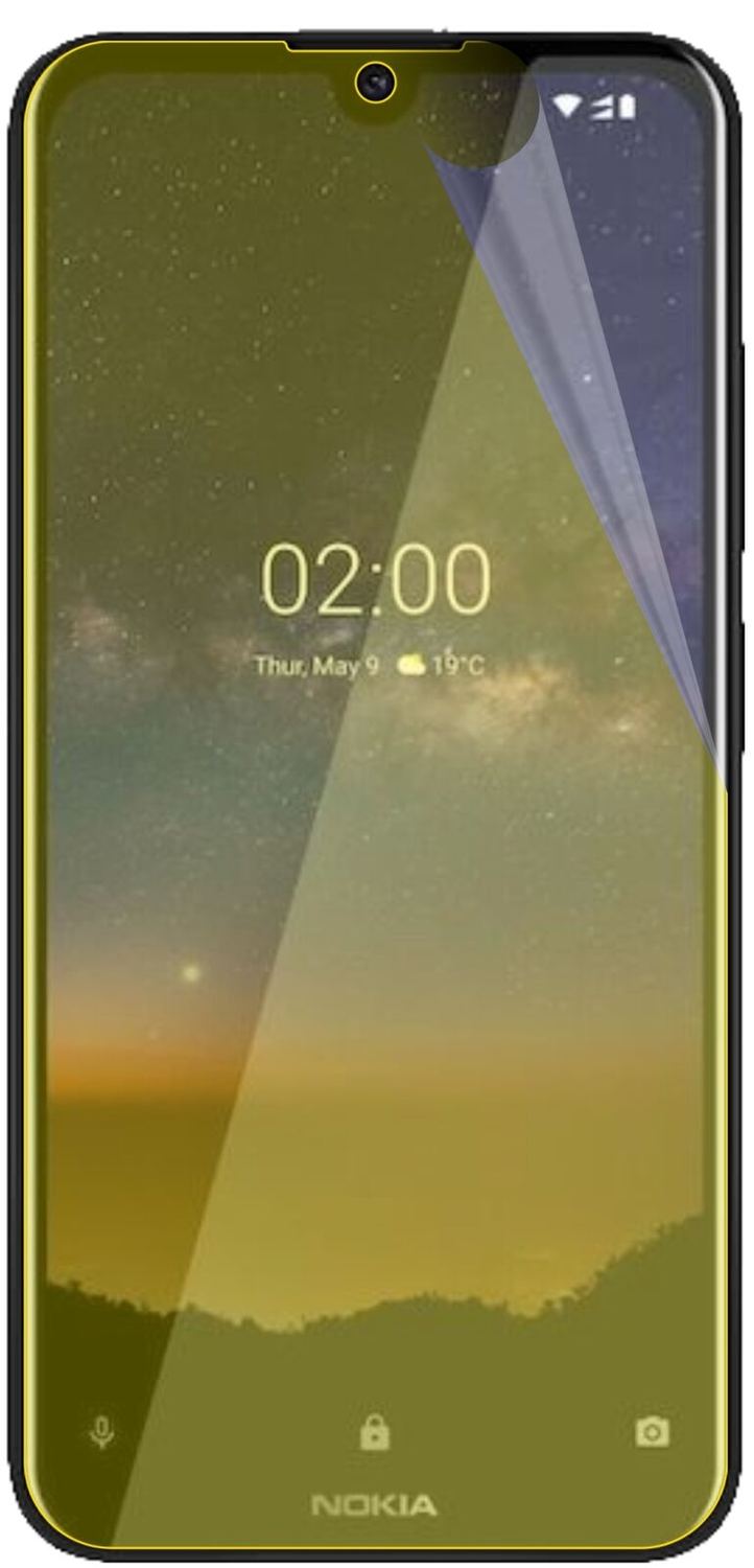 2x 3D Full Cover Schutzfolie für Nokia 46055