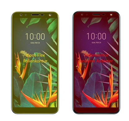 2x 3D Full Cover Schutzfolie für LG K40