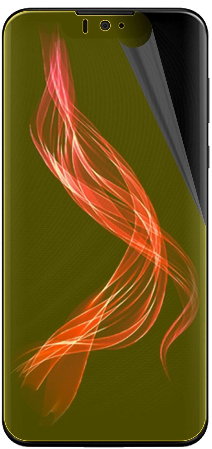 2x 3D Full Cover Schutzfolie für Sharp Aquos Zero