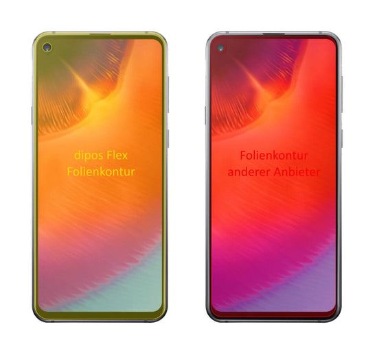 2x 3D Full Cover Schutzfolie für Samsung Galaxy A60