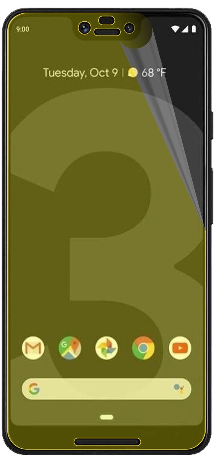 2x 3D Full Cover Schutzfolie für HTC Exodus 1