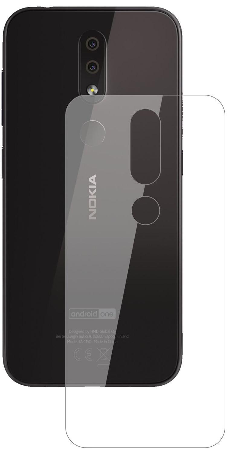 1x 9H Schutzfolie für Nokia 4.2 Rückseite Panzerfolie
