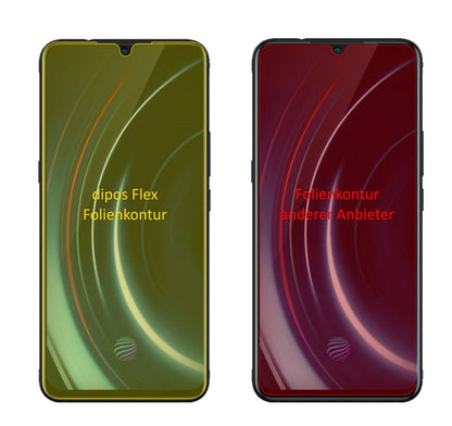 2x 3D Full Cover Schutzfolie für Vivo IQOO