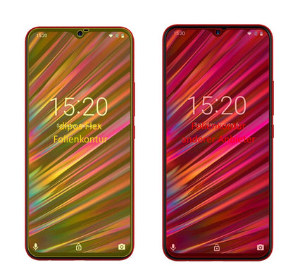 2x 3D Full Cover Schutzfolie für Umidigi F1 Play