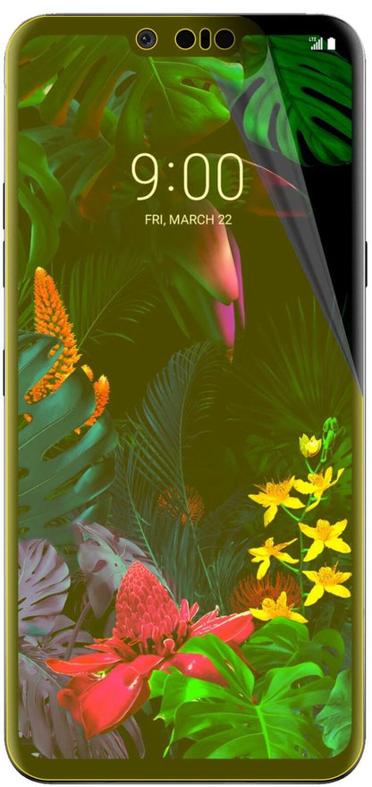2x 3D Full Cover Schutzfolie für LG G8 ThinQ