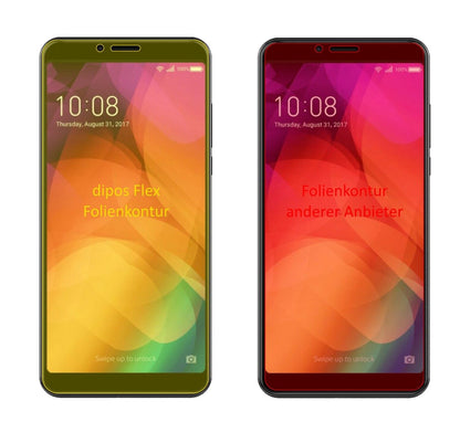 2x 3D Full Cover Schutzfolie für Coolpad Note 8