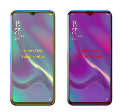 2x 3D Full Cover Schutzfolie für Oppo K1