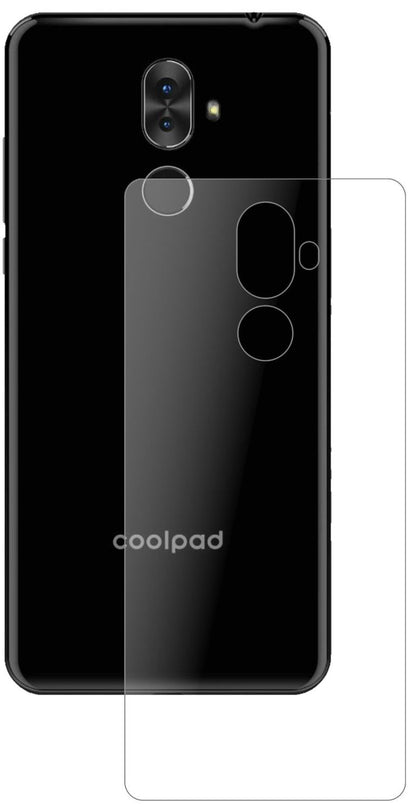 1x 9H Schutzfolie matt für Coolpad Note 8 Rückseite Panzerfolie
