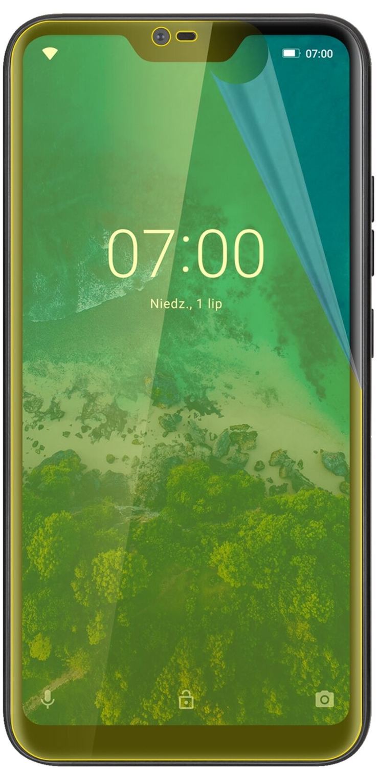 2x 3D Full Cover Schutzfolie für Kruger Matz Smartfon LIVE 7