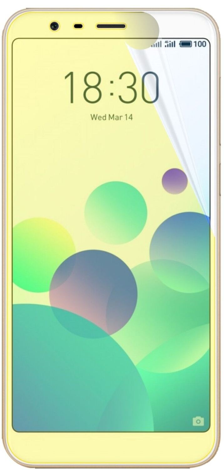 2x 3D Full Cover Schutzfolie für Meizu M8C