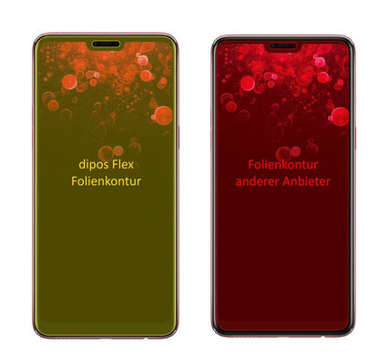 2x 3D Full Cover Schutzfolie für Oppo F7