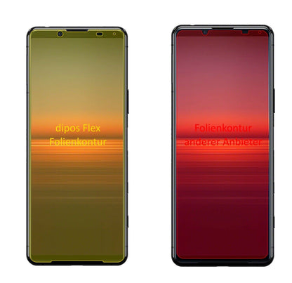 2x 3D Full Cover Schutzfolie für Sony Xperia 5 II