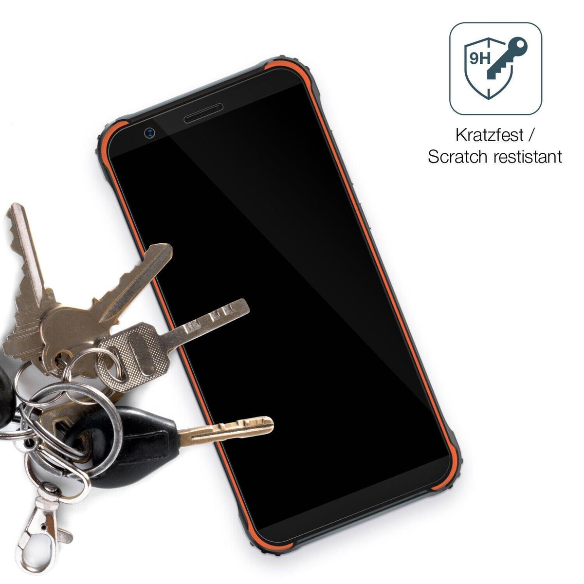 1x 9H Schutzfolie für Blackview BV4900 Pro Panzerfolie