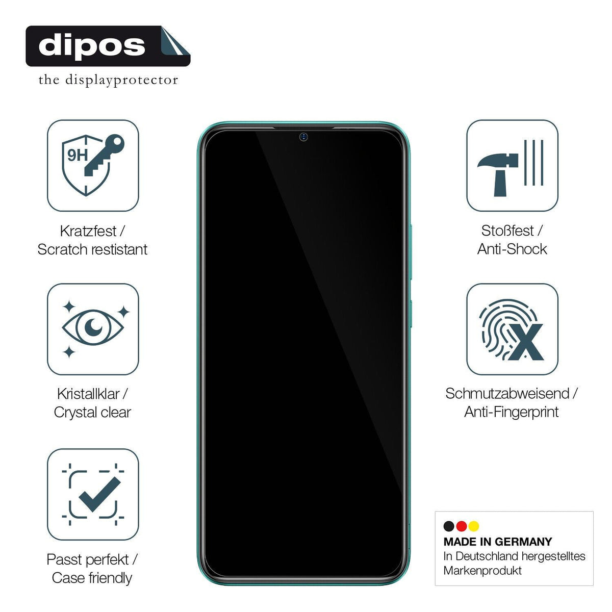 1x 9H Schutzfolie für Ulefone Note 10P Panzerfolie
