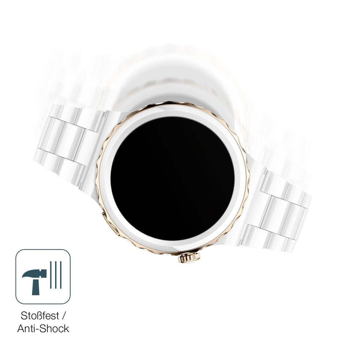 1x 9H Schutzfolie matt für Huawei Watch GT3 Pro Ceramic (43mm) Panzerfolie