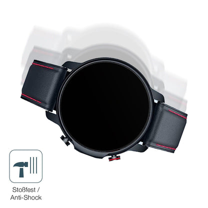 1x 9H Schutzfolie matt für Motsfit 1,32 Zoll Smartwatch Panzerfolie