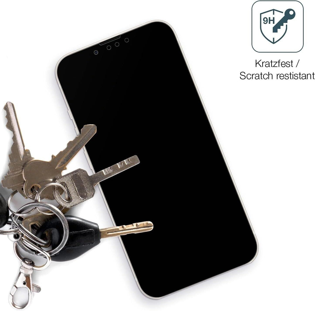 1x 9H Schutzfolie matt für Apple iPhone 13 Pro Max Panzerfolie