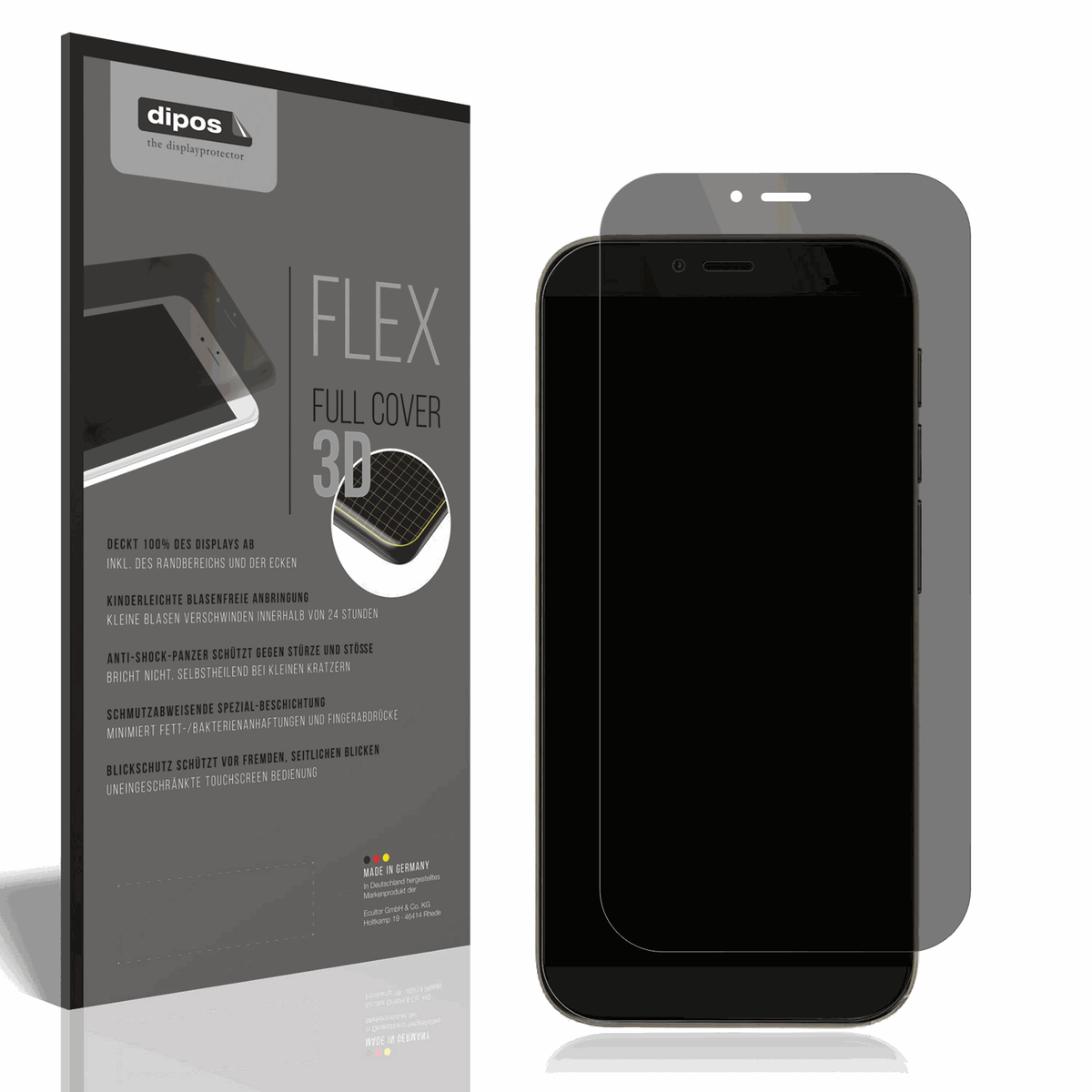 Full Cover Privacy Blickschutzfolie für I Kall K575