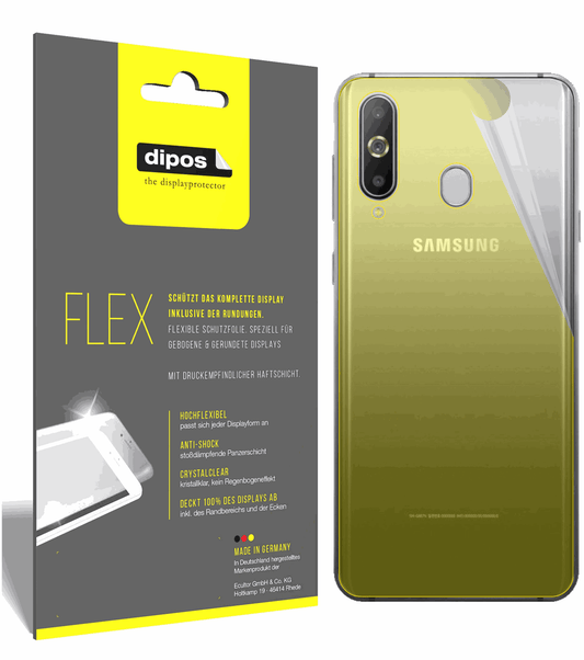 3x 3D Full Cover Schutzfolie für Samsung Galaxy A9 Pro (2019) Rückseite