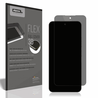 Full Cover Privacy Blickschutzfolie für Tecno Spark 30 Pro Limited Edition