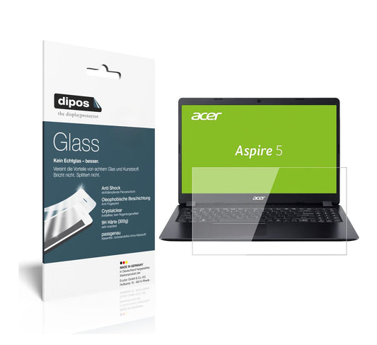 2x 9H Schutzfolie für Acer Aspire 5 (A515-54G-71WP) Panzerfolie