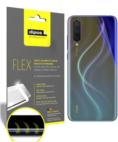 2x 3D Full Cover Schutzfolie für Xiaomi Mi CC9e Rückseite