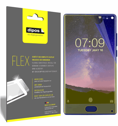 3x 3D Full Cover Schutzfolie für Doogee Mix (5,5 Zoll)
