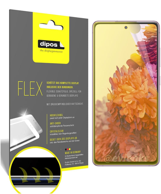 2x 3D Full Cover Schutzfolie für Samsung Galaxy S20 FE