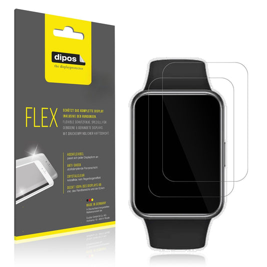 1x 3D Full Cover Schutzfolie für Huawei Watch Fit 2
