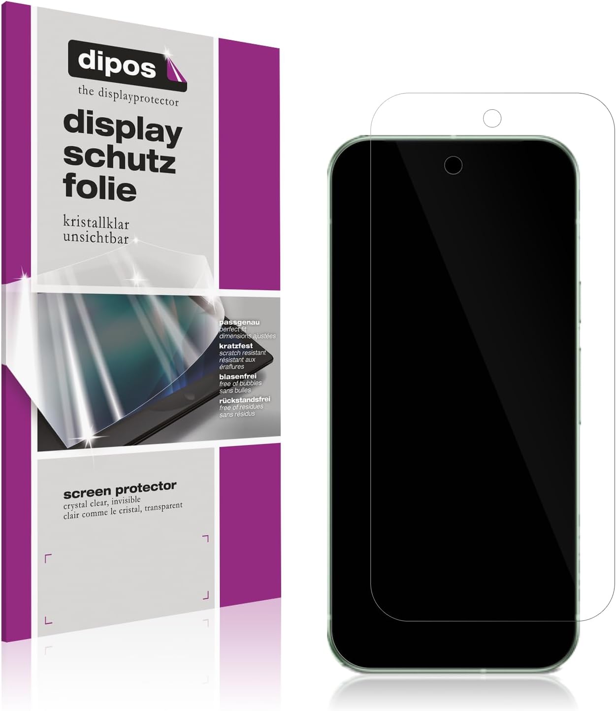 Displayschutzfolie passend für Google Pixel 9