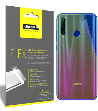 2x 3D Full Cover Schutzfolie für Honor 20i Rückseite