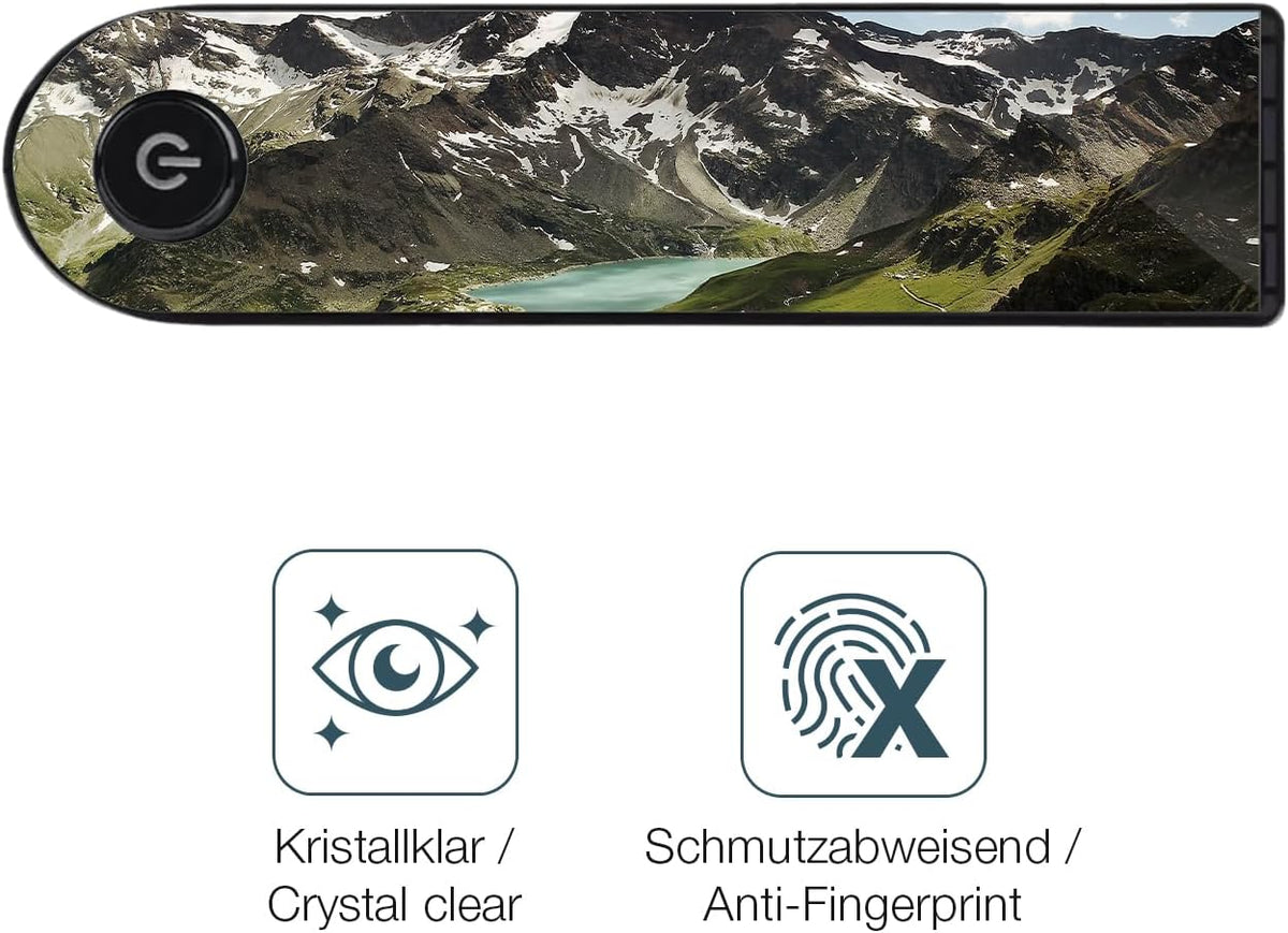 2x 9H Schutzfolie für Xiaomi Scooter 5 Max Panzerfolie