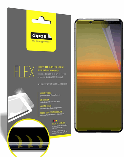 2x 3D Full Cover Schutzfolie für Sony Xperia 5 II