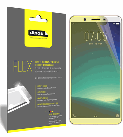3x 3D Full Cover Schutzfolie für Vivo Y71i