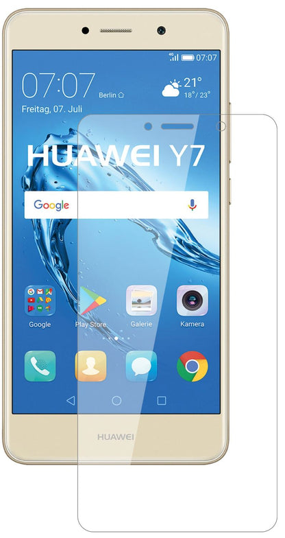 2x 9H Schutzfolie für Huawei Y7 (2017) Panzerfolie