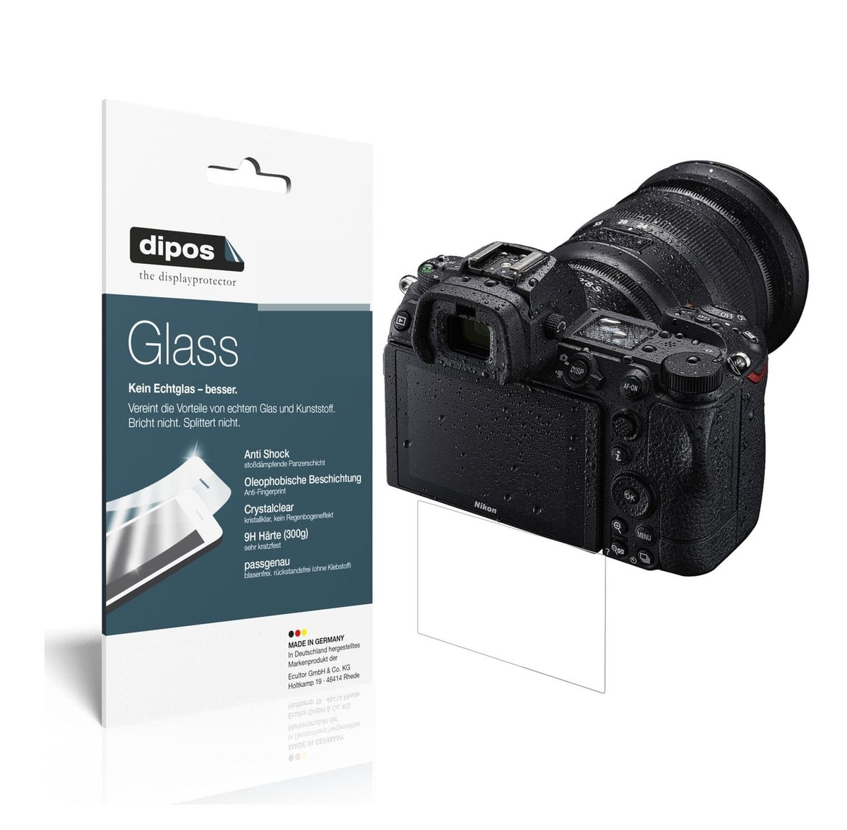 1x 9H Schutzfolie für Nikon Z6 II Panzerfolie