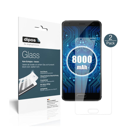 2x 9H Schutzfolie für Oukitel K8000 Panzerfolie