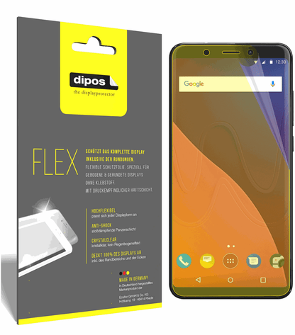 3x 3D Full Cover Schutzfolie für Wiko View XL