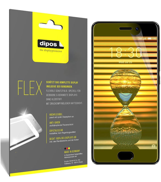 3x 3D Full Cover Schutzfolie für Meizu Pro 7 Plus