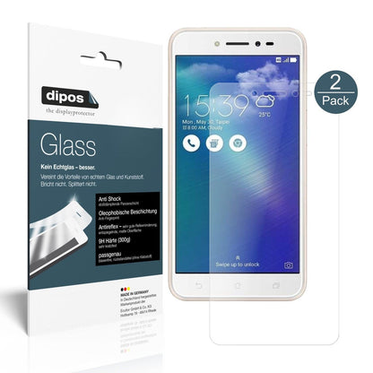 2x 9H Schutzfolie matt für Asus ZenFone Live ZB501KL Panzerfolie