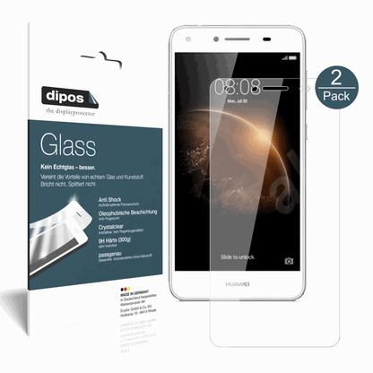2x 9H Schutzfolie für Huawei Y6 II Compact Panzerfolie